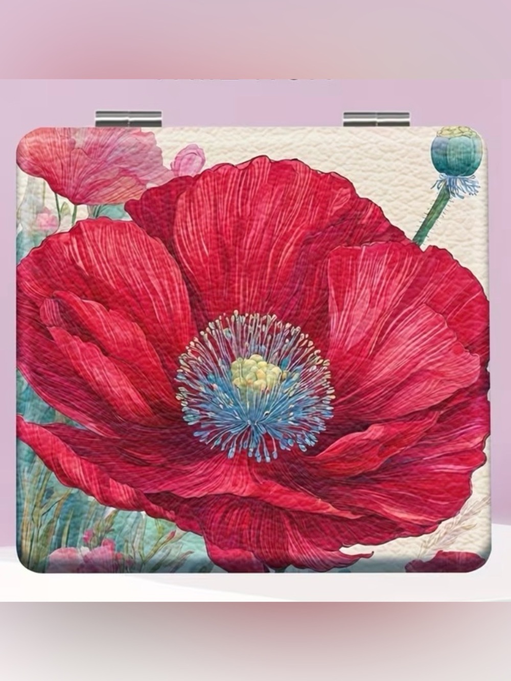 Poppy New Folding Small Purse Mirror